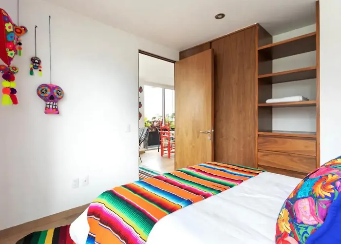 Departamento Mexicano En Polanco. Pool - Gym - Parking Apartment Mexico City