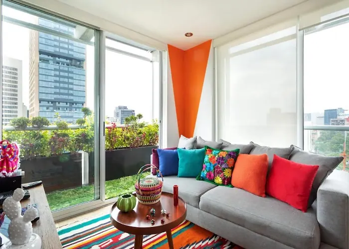 Departamento Mexicano En Polanco. Pool - Gym - Parking
